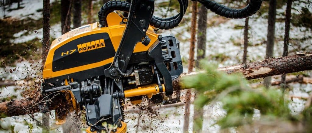 DECADES OF COOPERATION IN BRANDING FOREST MACHINERY
